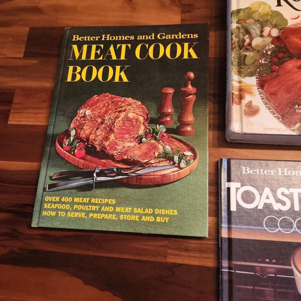 VTG Better Homes and Gardens Cook Book Lot of 4